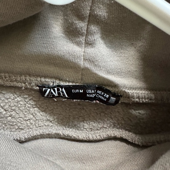 Zara Cozy Taupe Women's Sweater - Picture 4 of 4